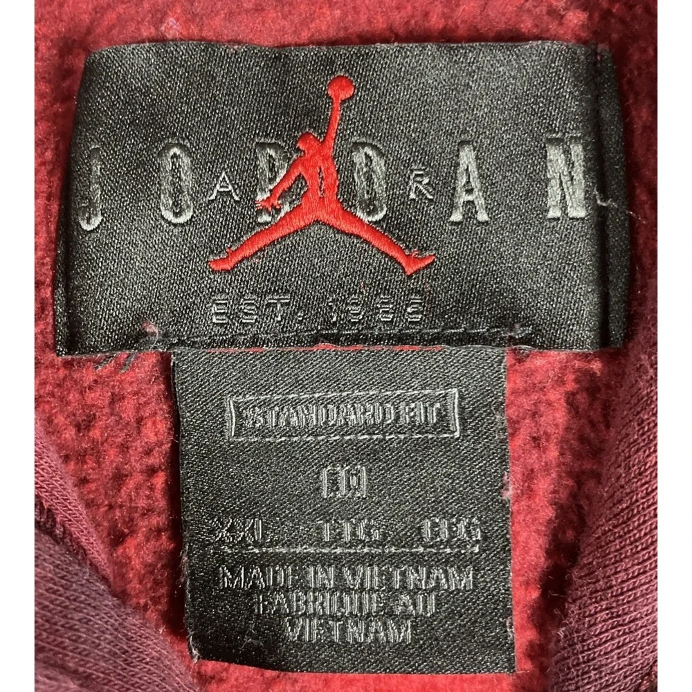 Jordan Legacy AJ6 Hoodie Mens Large Graphic Tie Dye Fleece Pullover DD5225-010